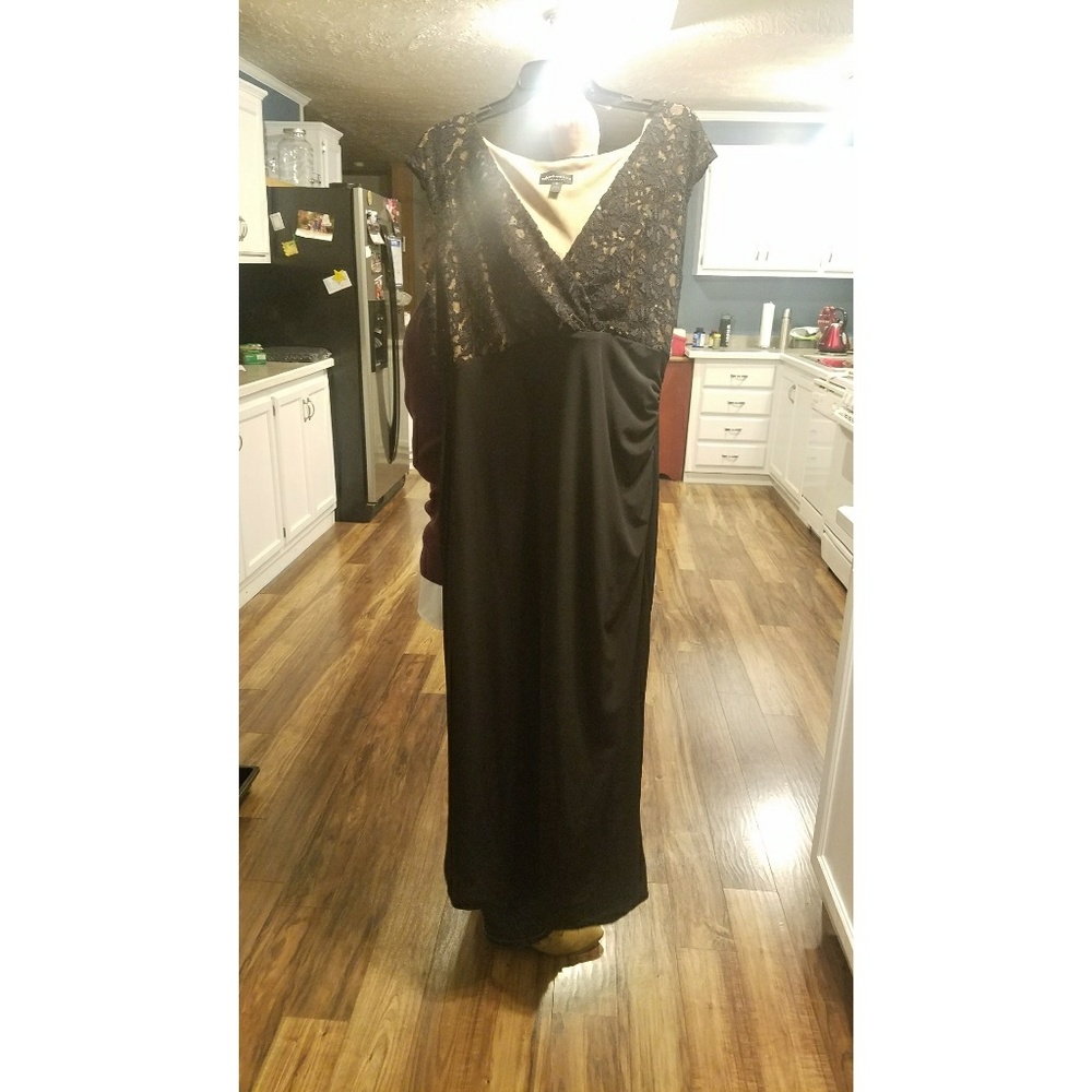 Long black formal dress